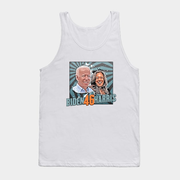 Biden Harris 2020 Win! Tank Top by karutees